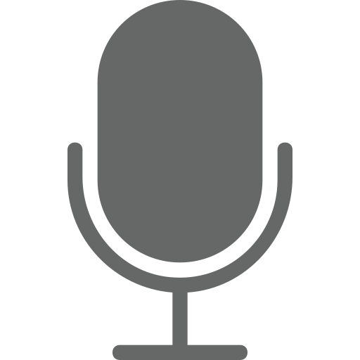 Microphone svg vector icon