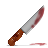 bloody, knife icon