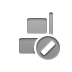 align,vertical,right,cancel icon