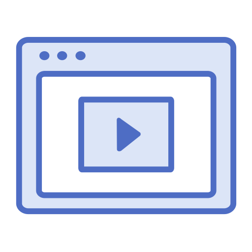 Video svg vector icon