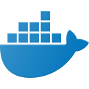docker, logo, media, social svg vector icon