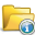 folder, information, open icon