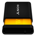 sony,microvault,orange icon