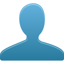 blue, user icon