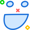 brand, logo, network, smug, social svg vector icon