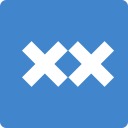 animexx, media, social, square svg vector icon