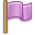 flag,purple icon