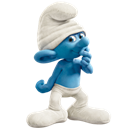 clumsy, , smurf icon