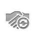 hand,handshake,refresh icon