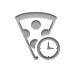pizza,clock icon