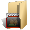 folder,movie,film,video icon