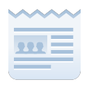 article, media, news, newspaper, online, paper, website svg vector icon