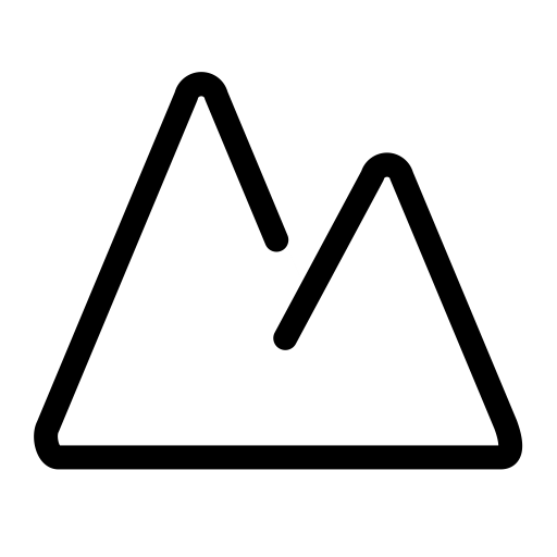 Outdoors svg vector icon