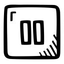 media, multimedia, music, pause, pause button, player svg vector icon