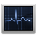 activity monitor, diagnostics, screen icon