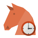 trojan,clock icon