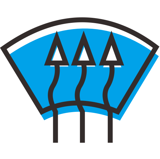 Windscreen Defrosting svg vector icon