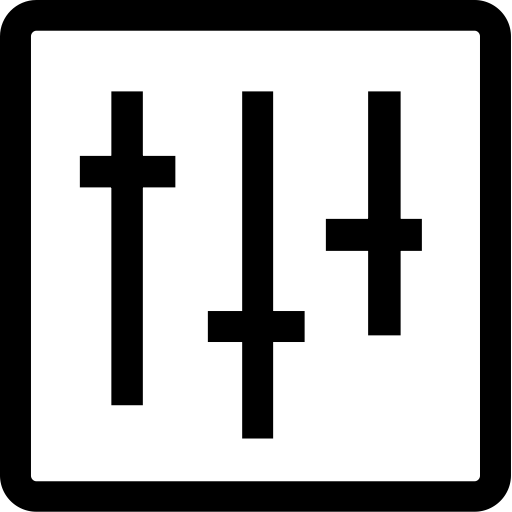 Control svg vector icon