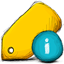 tag,info icon