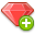 ruby,add,plus icon