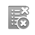 black,list,close icon