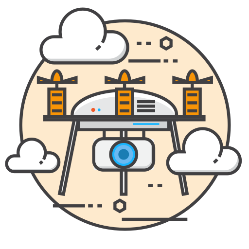 Future Concepts Drone svg vector icon