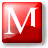 m, mozilla icon