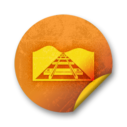 orange,grunge,sticker,badge icon