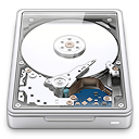 clear, disk, drive, harddisk, harddrive, internal, storage icon