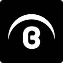 black planet svg vector icon