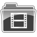 folder, movie icon