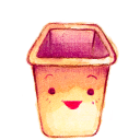 recycle,bin,empty,blank icon