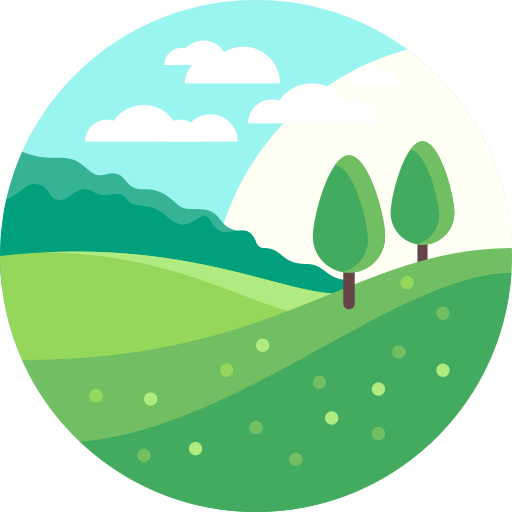 Forest svg vector icon