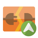 disconnect,disconnect up,up icon