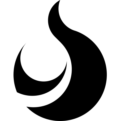 Living Coal svg vector icon