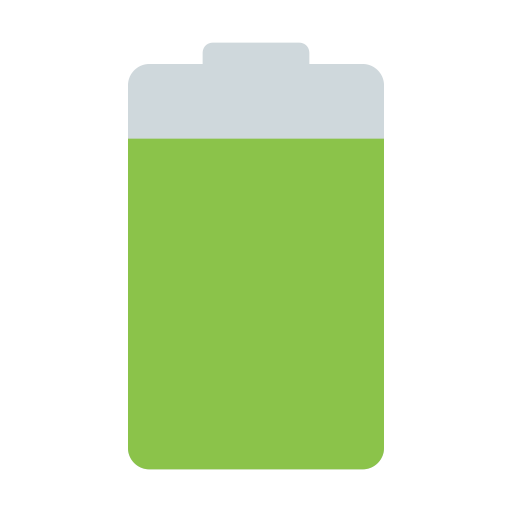 High Battery svg vector icon