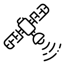 antenna, broadcast, communication, satellite, signal, system, technology svg vector icon