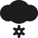 snow svg vector icon