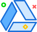 brand, gdrive, logo, network, social svg vector icon