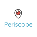 logo, periscope, social media, video svg vector icon
