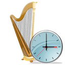 clock, recyclebin icon