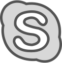brand, logo, network, skype, social svg vector icon