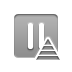 pause,pyramid icon