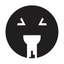 emoji, emotion, idiotic, smiley svg vector icon