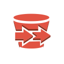 aws, content, delivery, export, import, storage svg vector icon