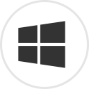 media, online, social, software, windows svg vector icon