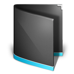 folder,generic,black icon