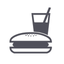 burguer, chain, eating, fast food, restaurant icon