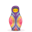 chinese, matryoshka icon