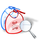 bib,zoom icon